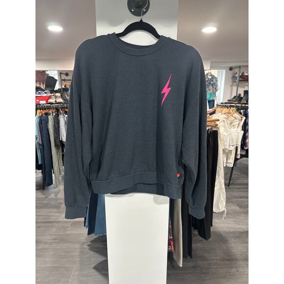 Aviator Nation Tops - Aviator Nation Bolt Crewneck Sweatshirt Size S